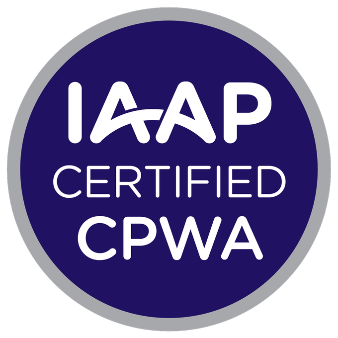 International Association of Accessibility Professionals Certified Professionals in Web Accessibility