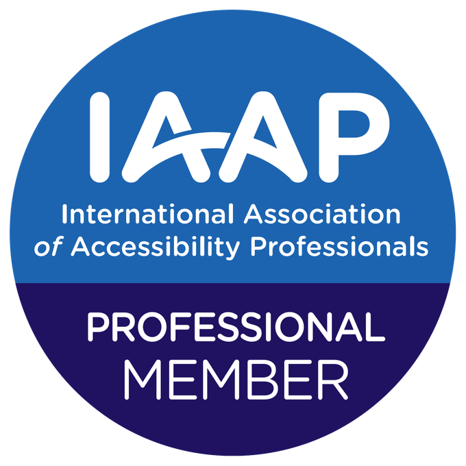 International Association of Accessibility Professionals Member